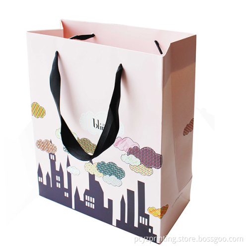 Promotional Paper Handbags/Handle Gift Bags